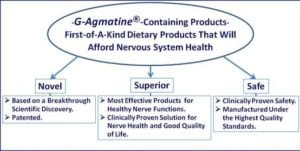 A diagram of the process of using agmatine.